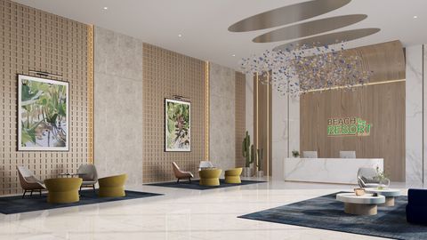 Beach Resort — Beach Resor Entrance Lobby