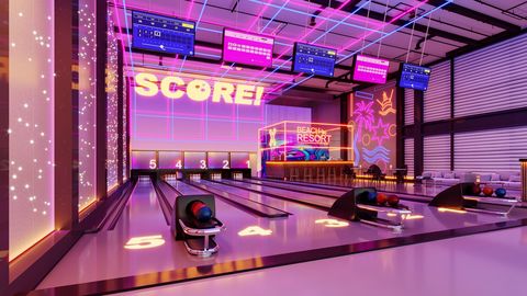Beach Resort — Bowlling Alley