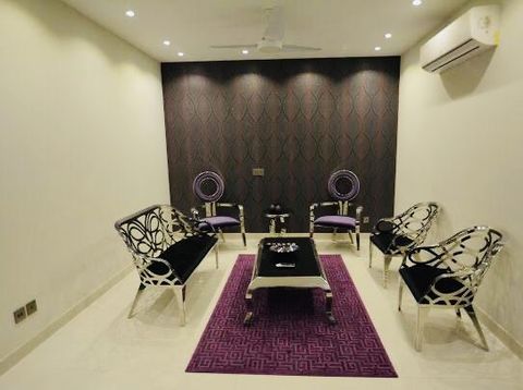 Phase 1 — Interior Purple Living Room