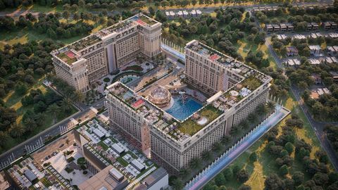 Beach Resort — Micro Arial Shot