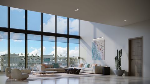 Beach Resort — Penthouse Lounge View