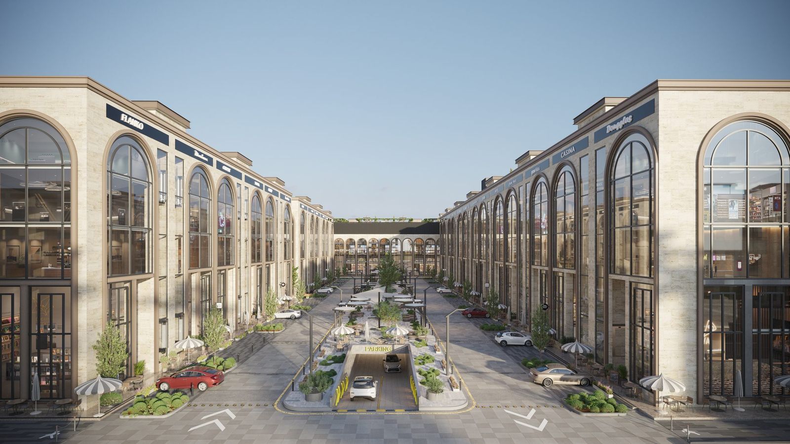 The Walk — street view frontage